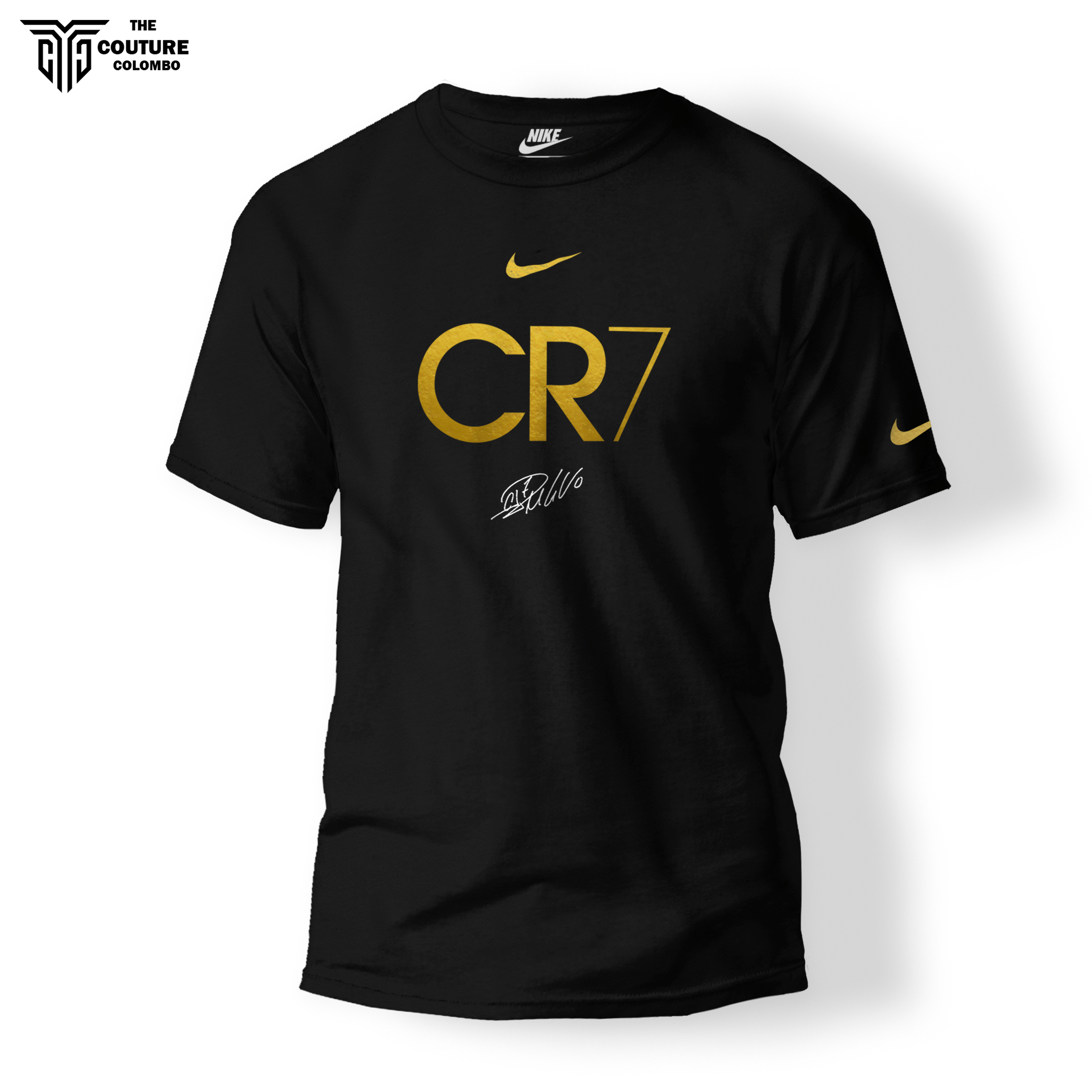 Premium cotton CR7 Signature T-shirts - Image 3